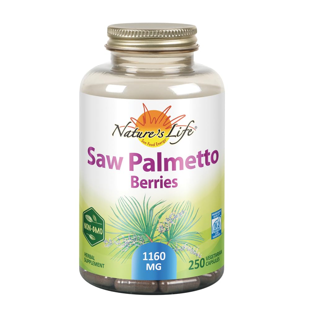 Nature 's Life Saw Palmetto Berries 1160 mg
