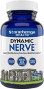 Stonehenge Health Dynamic Nerve Supplement - understøtter nerve funktion i Fingers, Toes, hænder og fødder med Alpha Lipoic Acid ALA, Benfotiamin, Pea, Robust B Complex, Boswellia