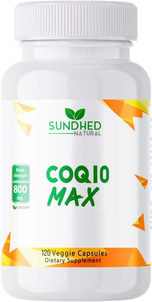 CoQ10 Kraftfuld antioxidant (Kapsler 800mg 120 Kapsler)