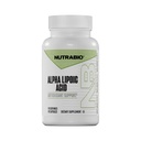NutraBio Alpha Lipoic Acid (ALA) Supplement, 300mg - Understøtter Antioxidant Health, Maj Boost Energy Production and Wellness, 90 Vegetabilske kapsler