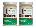 Grundlæggende brands - E-vitamin salve - 2oz - Fugt forbedring - kan hjælpe med at reducere udseendet af biler, Stretch Marks, Fine Lines & Wrinkles - 2-Pack