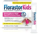 Florastor Kids Daily Probiotic Supplement, Unflavored Powder mixes with Food or Driving, Anvendelse med Antibiotika, Saccharomyces Boulardii CNCM I- 745 (20 Sachets), Pakning med 2