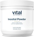Vital Nutrients Inositol Powder Medical 124; Myo Inositol Supplement for kvinder og mænd Medical 124; Understøtter energi, nervesystem, Metabolisme & Ovarial Function * Medical 124; Vegan, Gluten, Dairy, Soy Free Medical 124; 56 Servering