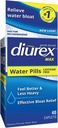 Diurex Max - Maksimal styrke Koffein Free Diuretic Water Pills - Relieve Water Bloat