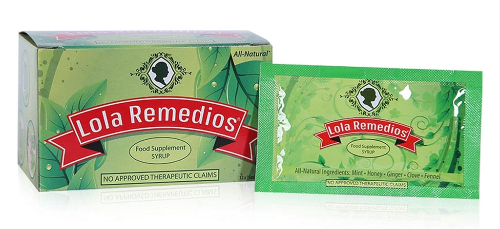 Lola Reedios Food Supplement Syrup 12 breve / Box
