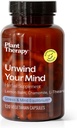 Plant Terapi Unwind din hjerne herbal supplement kapsler, naturligt afslappende, Hjælper med at berolige en optaget hjerne, Great Efter en lang dag eller før sengetid, 120 Vegetariske kapsler (4 måneders forsyning), Made in USA