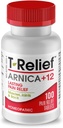 T-Relief Arnica + 12 Natural Actives - Whole Body Fast- Actioning Formel for kvinder & mænd - 100 tabletter