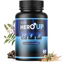 HeroUP - Natural Wellness Supplement with Plant-Based Ingredients – Non-GMO, Stimulant-Free | Made in the USA, GMP-Certified | 60 Capsules, 1 Month Suppy