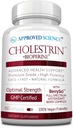 Godkendte Science Cholestrin - Lipid Level Support - Antioxidanter, Lecithin, Berberine HCL, Berries, BioPerine - 60 kapsler - Made in USA