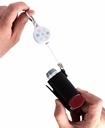Inhaler rejse sag med Udtrækkelig nøgle kæde, Når du er udendørs, Hurtig adgang til Inhalers (Ingen Astma Inhalers)