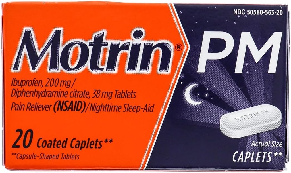 Motrin Ib Pm Caps Pack 2 Størrelse 20ct