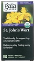 Gaia urter St. John 's Wort, Vegansk flydende kapsler, 60 Greve - Stress støtte til at fremme en positiv og Sunny Mood