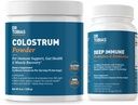 Dr. Tobias Deep Immune Probiotika & Prebiotika og Colostrum Powder - Understøtter fordøjelsessygdomme, Gut Health, og immunfunktion
