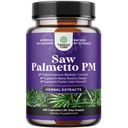 Nattertid Defense Saw Palmetto for Mænd - Saw Palmetto Uddrag Prostata supplement til mænd Hjælp Reducere natten vandladning Frekvens Hastighed og overaktiv Bstige med Lycopene Pumpkin Seed og Melatonin