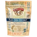 Barlean's Organic Flax Chia Coconut Seed Blend with 2,330 mg Omega 3 Fatty Acids, Fiber Supplement with Whole Chia Seeds and Ground Flaxseed, 12 oz