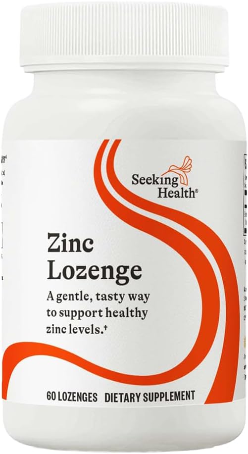 Søg Health Zink Chewable, 15 mg TRAACS ® Chelated Zink Bisglycinate, Immunstøtte, Natural Fruit Flavor, Vegetar og Vegan (60 lozenges) *