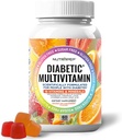 Premium Multivitamin Chewable Gummies for kvinder & mænd - Sugar- Free & Gluten Free Supplement Vitaminer - Calcium Magnesium Zink Mangan Thiamin Biotin...