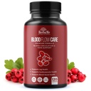 Blood Circulation Supplement, 120 Kapsler, Supports Leg Vein, Heart, Fartøjer og Cardiovaskulær Sundhed med Niacin, L- Arginin, Ginger, Cayenne Pepper, Hawthorn, Diosmin, Blood Flow Pills