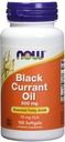 Now Foods Black Currant Oil 500 milligram - 100 softgels (Pack of 2)