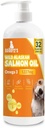 Alaska Salmon Oil for Dogs & Cats - Omega 3 EPA DHA Fish Oil for Sund Hud & Coat, Joint & Bone Support, Allergi Relief, & Inflammation Defense - 32oz All- Natural Liquid Supplement