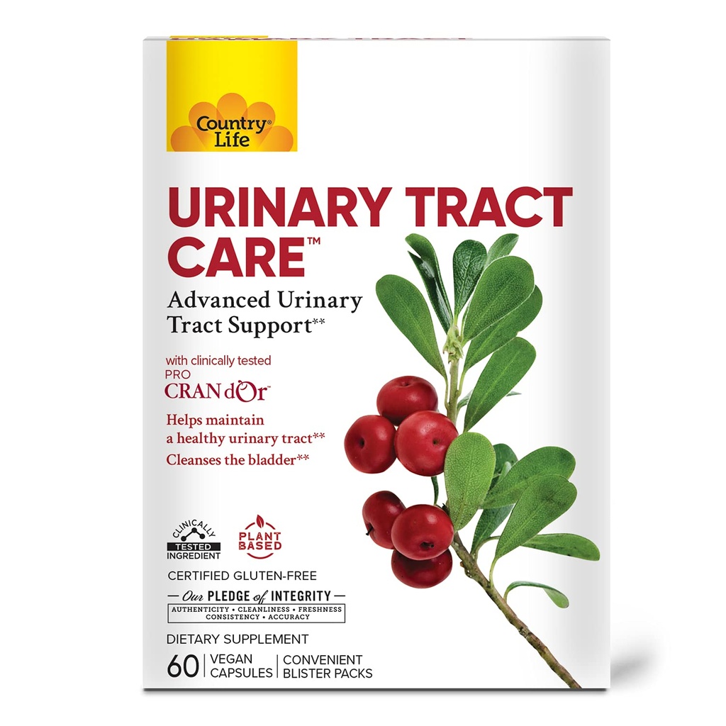 Country Life Women 's Urinary Tract Care 60 VegCap