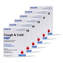 STOR Hoste og kolde HBP tabletter - Antihistamin og Hough suppressant for mennesker med højt blodtryk - Dextromethorphan HBr, Chlorpheniramin Maleate - 16 greve (6 Pack)