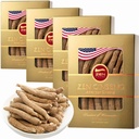 4 Æsker af American Wisconsin Ginseng - Small Long Root - Premium kvalitet Panax Ginseng. Øger Krop Immunitet, Energi til mænd og kvinder (16oz)