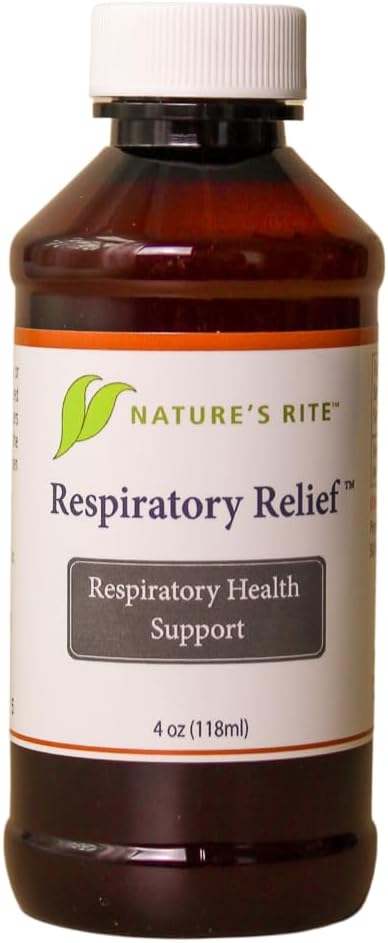 Naturens Rite Respiratory Relief med kolloid sølv og pebermynte olie - Støtte til vejrtrækning Comfort - 4oz (Ny) - 1 Greve