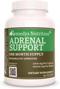 Remedy 's Nutrition Adrenal Support; 124; 1000 mg, 60 Veganske Kapsler Urtetilskud 124; Two Month Supply