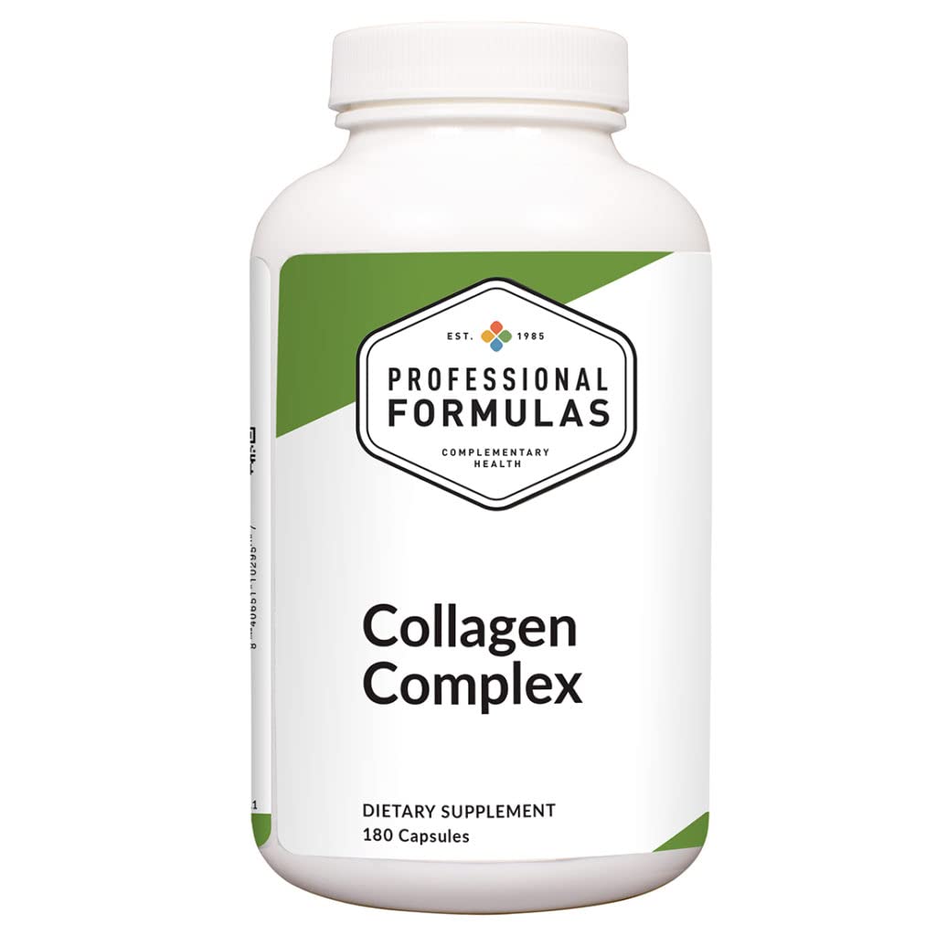 Professionel formulas Collagen Complex - Understøtter fælles integritet, fleksibilitet og strukturel styrke - med Collagen, Chondroitin & Hydroxyapatite - 60 kapsler