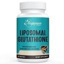 2400 MG Liposomal Glutathione Softels, Max Absorption, Active Form L- Glutathione Reduceret (GSH), with Hyaluronic Acid, Resveratrol, Master Antioxidants for Detox, Brain, Immunsystem, 60 Softells