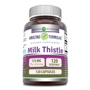 Amazing Formulas Milk Thistle Supplement Note 124; 175 Mg pr Serving