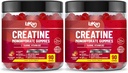Creatin monohydrat Gummy 5000mg til mænd og kvinder - 180 tyggetakrin ADVLEX Taurine & B12 Gummies Strawberry Flavoured 124; Pre Workout Gym Supplement • 124; Halal • 124; Vegan • 124; (2 måneder Tilgang)
