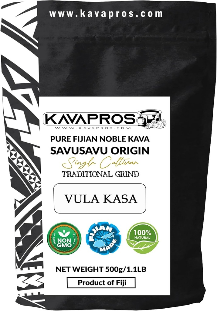Kava Powder Single Cultural Vula Kasa Fijian Kava Root Powder High Potency 4yr modnet Pure Organic Kava- Kava fra Fiji