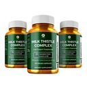 1 Body Lever Support Triple Pack - 180 Kapsler - Mælk Thistle og Mælkebøtte Rod