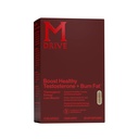 Mdrive Boost og Burn Testosteron Support og Fat Burner med zink, KSM- 66 Ashwagandha, Advantra Z, 75 Kapsler