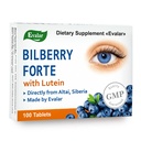 Blåbær Forte af Evalar Vitamin Lutein Zink Minerals 100 Tabs