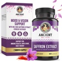 Antikke Bliss Saffron Extract Kapsler Mood & Eye Support, Saffron Extract Appetite Suppressant Weight Management for Women & Men (60 Kapsler)
