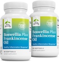 Terry naturligt Boswellia Plus Frankincense Oil - Fælles Support Supplement til støtte Mobility & Joint Comfort - Støtte Cellular Health med Boswellia & Frankincense Oil - 60 Softgels (Pack of 2)
