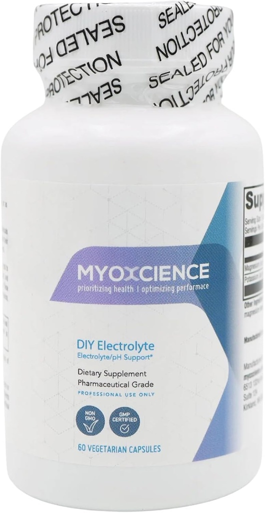 DIY Electrolyte Dex124; 99 mg Kalium og 50 mg Magnesiumcitrat Per Cap i Biotilgængelige formularer