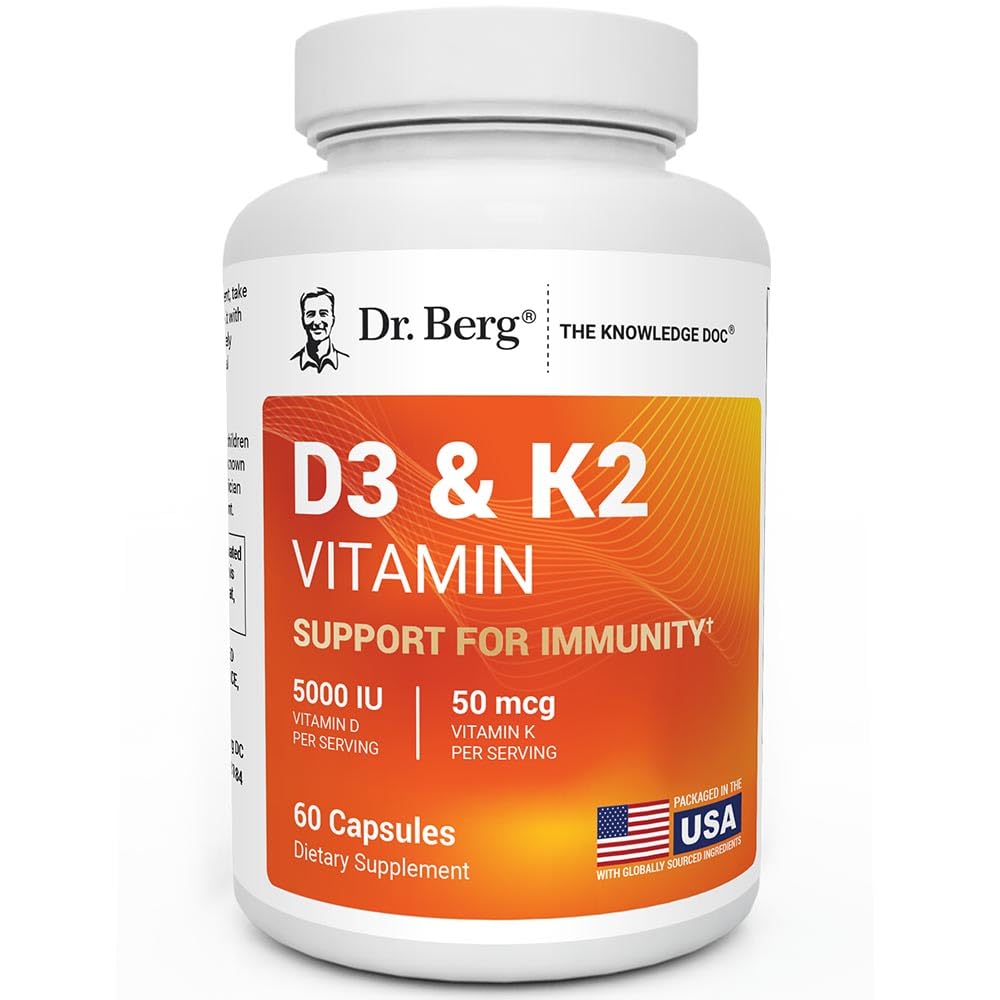 Berg maksimal styrke 21- vitamin D3 K2 5000 IE