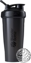 BlenderBottle Classic Shaker Flaske Perfekt til Protein Shakes og Pre Workout, 28-Ounce, Sort