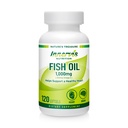 Fish Oil 1000mg - Heart, Brain & Eye Support med Omega-3 EPA & DHA, 120 Softgels, Non- GROMLE 124; Innervis Nutrition