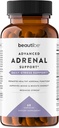Adrenal Support til kvinder & mænd - Cortisol Manager - Natural Stress Relief supplement - Adrenal Træthed, Mood Sundhed, og energitilskud med Ashwagandha & L- Tyrosine - 60 Non- GMO Veggie kapsler