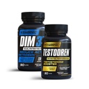 2X- TESTO stak 124; DIM 3X & Testodren Bundle