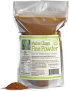 Maine Chaga Tea Fine Mushroom Powder Removal 124; 100% Wild- Harfted in Maine & Atlantic Canada Removal 124; Ikke en ekstrakt, men hele rå Powder Removal 124; 4oz