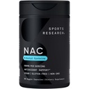 Sportsforskning N- Acetyl L- Cysteine (NAC) 600mg, 90 Veggie Kapsler - Vegan, Non- GMO, Gluten Free. Lemon Aroma