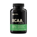 Optimum Nutrition Instantized BCAA Forgrenet Chain Essential Aminosyrer Kapsler, 1000mg, 200 Tæl