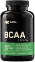 Optimum Nutrition Instantized BCAA Forgrenet Chain Essential Aminosyrer Kapsler, 1000mg, 200 Tæl