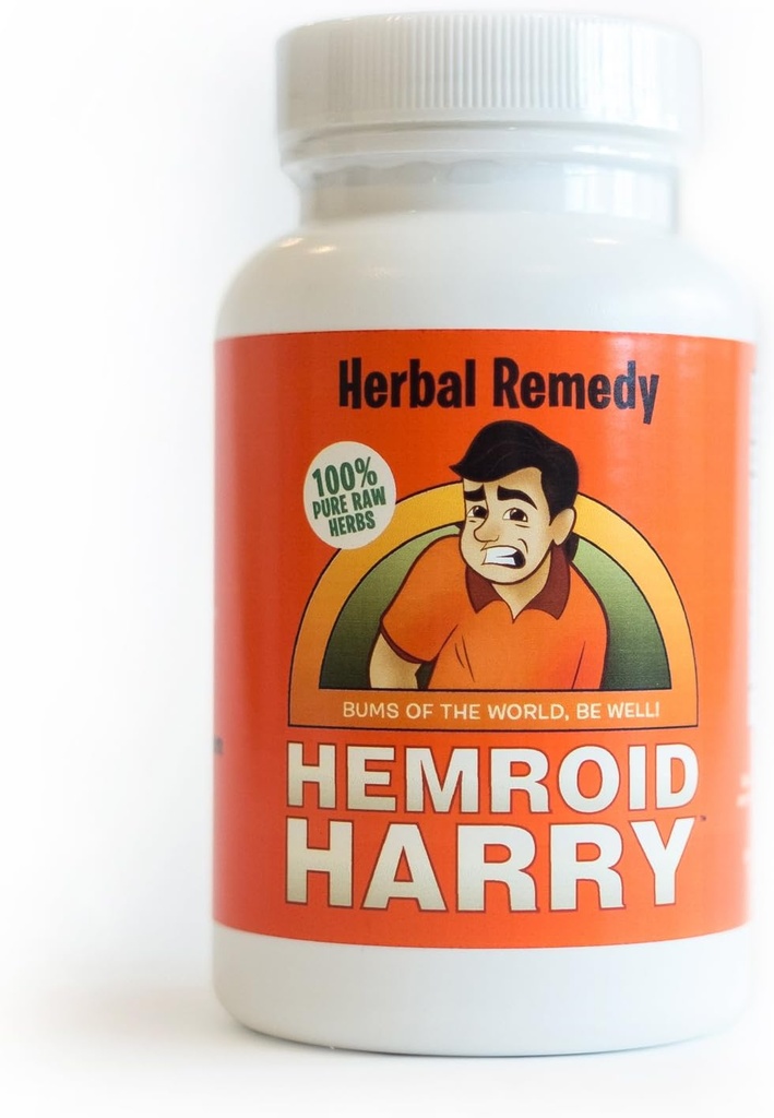 Hemroid Harry 's Herbal Remedy, 30 Dag (240 Greve) - Naturlig behandling, piller